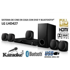 HOME THEATER LG LHD427 + REMOTE