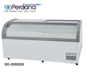 SLIDING CURVE GLASS FREEZER GEA SD2000QS