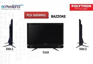 LED POLYTRON PLD20D9501 + REMOTE