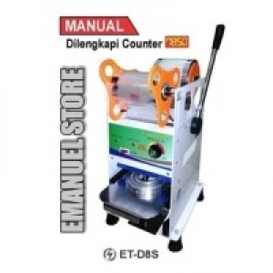 CUP SEALER WITH COUNTER ETD8S